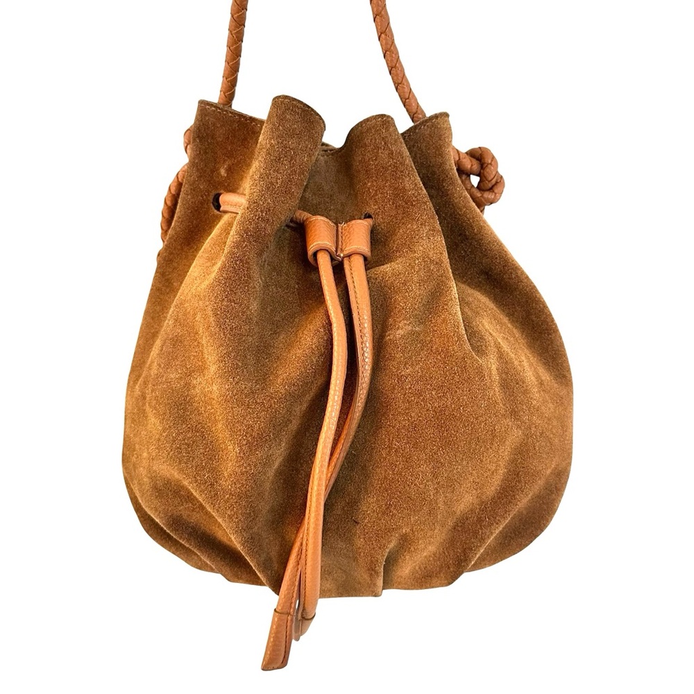 Zara Suede Bucket Bag